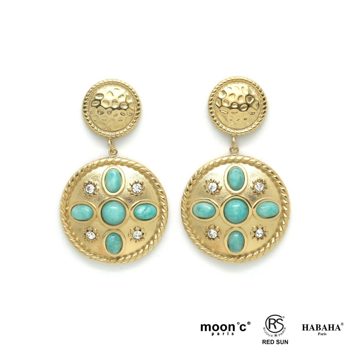 Boucles d'oreilles sequin...