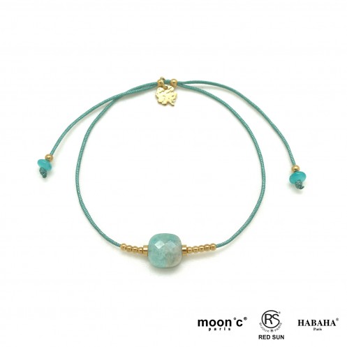 Bracelet fil amazonite...