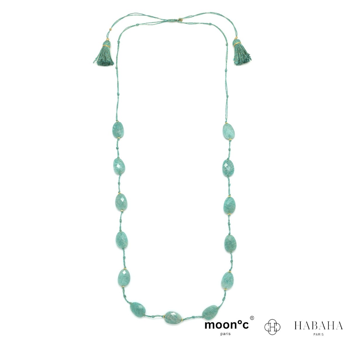 Sautoir fil pompon 13...