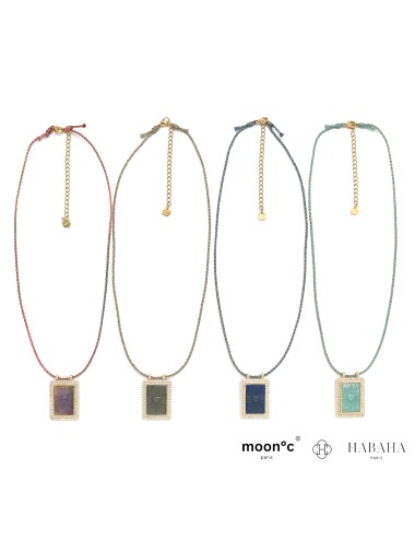 Collier fil pendentif...